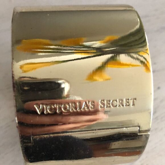 NEW Victoria’s Secret gold wide studded cuff bracelet. - Picture 2 of 6